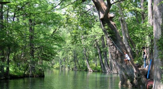 Square Inn Wimberley Bagian luar foto